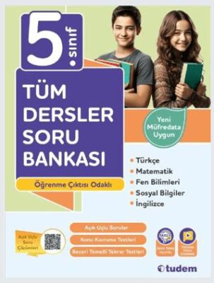 Tudem Yayınları - Bayilik 5. Sınıf Tüm Dersler Soru Bankası - 1