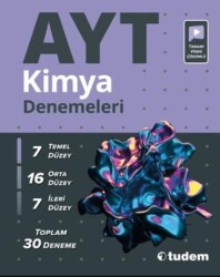 Tudem Yayınları - Bayilik AYT Kimya Denemeleri - Tudem Yayınları - Bayilik