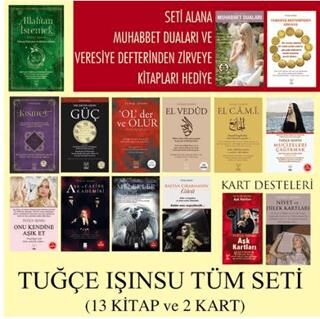 Tuğçe Işınsu ve Tüm Kitaplar Seti 13 Kitap ve 2 Kart - 1