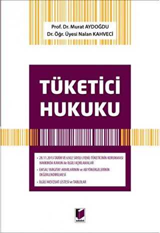 Tüketici Hukuku - 1