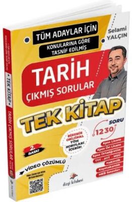 Tüm Adaylar İçin Tüm Sınavlar Tarih Video Çözümlü Çıkmış Soru Külliyatı - 1