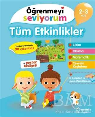 Tüm Etkinlikler - Öğrenmeyi Seviyorum 2-3 Yaş - Uçanbalık Yayıncılık