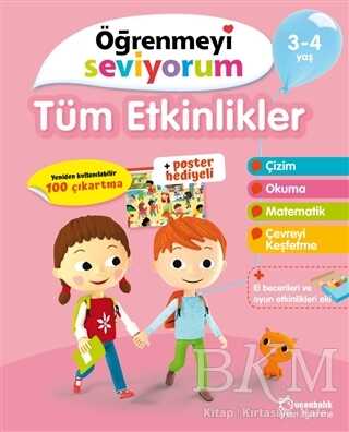 Tüm Etkinlikler - Öğrenmeyi Seviyorum 3-4 Yaş - Uçanbalık Yayıncılık