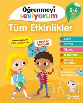 Tüm Etkinlikler - Öğrenmeyi Seviyorum 5-6 Yaş - Uçanbalık Yayıncılık
