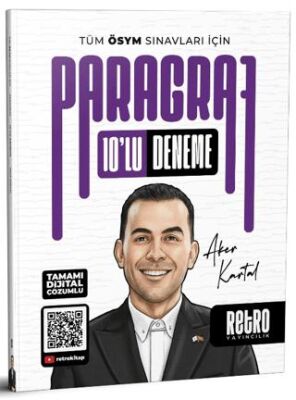 Tüm ÖSYM Sınavları için Paragraf 10`lu Deneme - 1