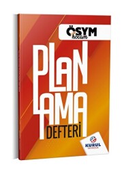 Kurul Yayıncılık Tüm Sınavlar İçin ÖSYM Hocam Planlama Defteri - Kurul Yayıncılık
