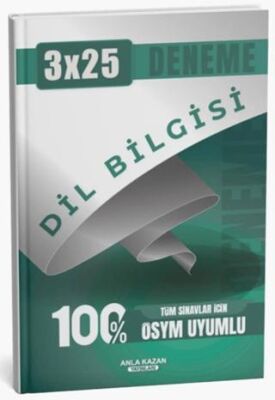 Tüm Sınavlar İçin 3x25 Dil Bilgisi Deneme - 1