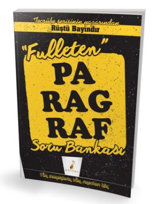 Pelikan Tıp Teknik Yayıncılık Tüm Sınavlar İçin Fulleten Paragraf Soru Bankası - 1