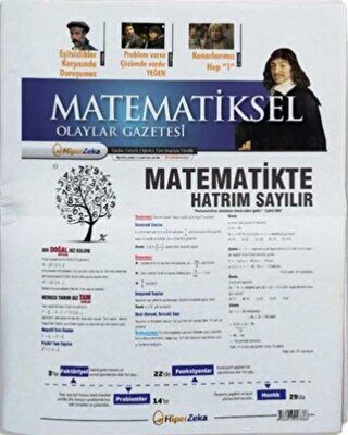 Hiper Zeka Yayınları Tüm Sınavlar İçin Matematiksel Olaylar Matematik Gazetesi - 1