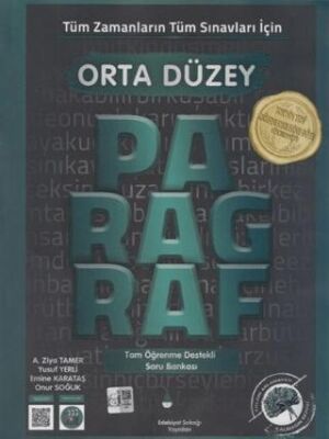 Edebiyat Sokağı Yayınları Tüm Zamanların Tüm Sınavları İçin Orta Düzey Paragraf Soru Bankası - 1
