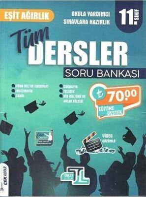 Tümler Yayınları 11. Sınıf Tüm Dersler Eşit Ağırlık Soru Bankası - 1