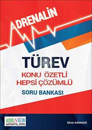 Adrenalin Yayınları Türev - Konu Özetli - Hepsi Çözümlü Soru Bankası