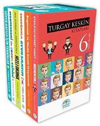 Turgay Keskin Gelişim Kitapları Seti 6 Kitap Takım - Maviçatı Yayınları