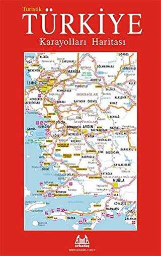 Turistik Türkiye Karayolları Haritası - Arkadaş Yayınları