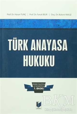 Türk Anayasa Hukuku - Adalet Yayınevi