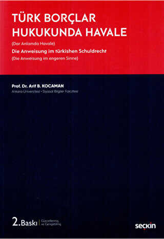 Türk Borçlar Hukukunda Havale - Seçkin Yayıncılık