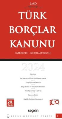 Türk Borçlar Kanunu - LMD-1 - 1