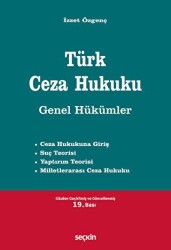 Türk Ceza Hukuku Genel Hükümler - Seçkin Yayıncılık