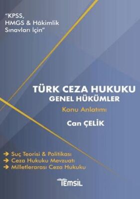 Türk Ceza Hukuku Genel Hükümler - 1