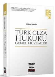 Türk Ceza Hukuku Genel Hükümler Konu Anlatımı - Savaş Yayınevi