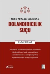 Türk Ceza Hukukunda Dolandırıcılık Suçu - Adalet Yayınevi