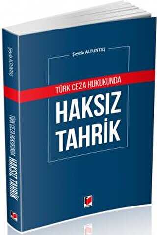 Türk Ceza Hukukunda Haksız Tahrik - 1