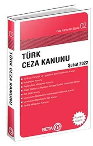 Türk Ceza Kanunu Cep Serisi Şubat 2022 - Beta Yayınevi