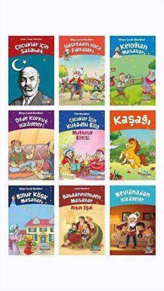 Türk Çocuk Klasikleri Seti 9 Kitap Takım