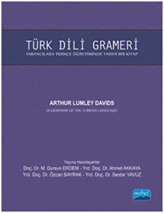Türk Dili Grameri - Nobel Akademik Yayıncılık