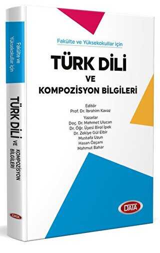 Türk Dili ve Kompozisyon Bilgileri - Data Yayınları