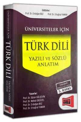 Yargı Yayınevi Üniversiteler İçin Türk Dili Yazılı ve Sözlü Anlatım - 1