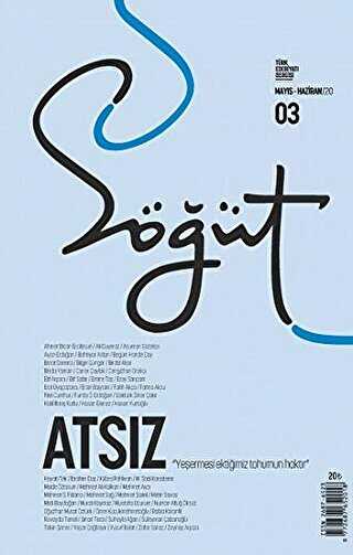 Söğüt - Türk Edebiyatı Dergisi Sayı 03 - Mayıs - Haziran 2020