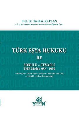 Türk Eşya Hukuku İle Sorulu - Cevaplı - 1