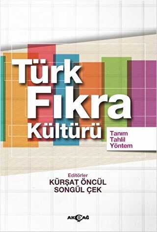 Türk Fıkra Kültürü - Akçağ Yayınları