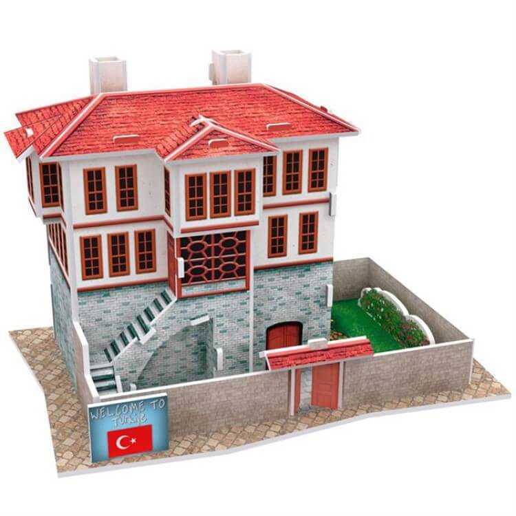 Türk Halk Evi 3D Puzzle