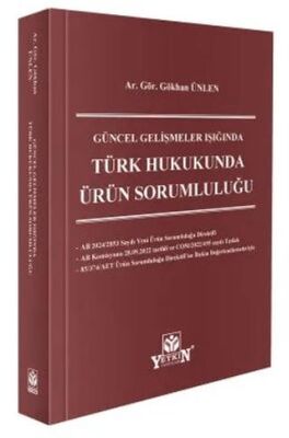Türk Hukukunda Ürün Sorumluluğu - 1