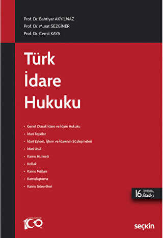 Türk İdare Hukuku - 1