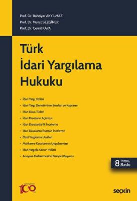 Türk İdari Yargılama Hukuku - 1