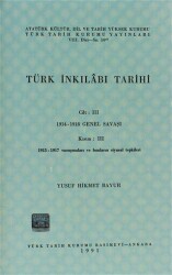 Türk İnkılabı Tarihi Cilt: 3 Kısım: 3 - Türk Tarih Kurumu Yayınları