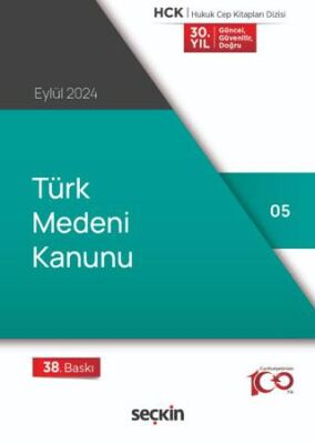 Türk Medeni Kanunu Cep Kitabı - 1