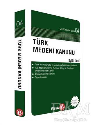 Türk Medeni Kanunu Eylül 2019
