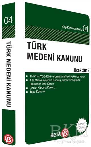 Türk Medeni Kanunu Ocak 2019