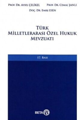 Türk Milletlerarası Özel Hukuk Mevzuatı kapağı
