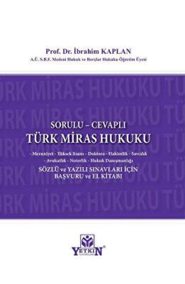 Türk Miras Hukuku - 1