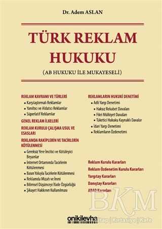 Türk Reklam Hukuku - 1