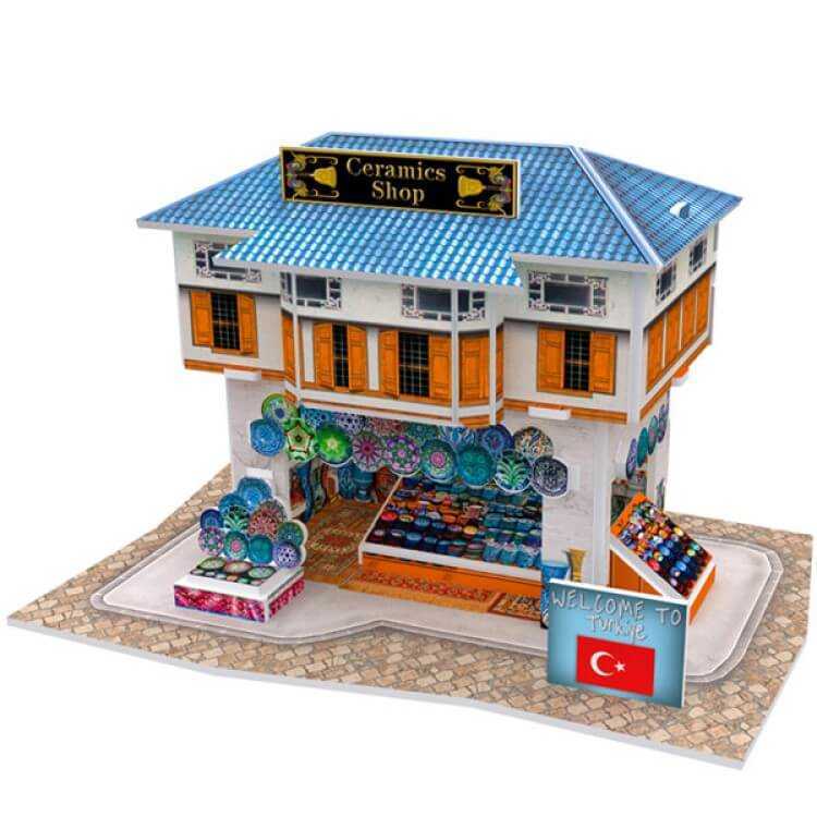 Türk Seramik Mağazası 3d Puzzle