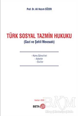 Türk Sosyal Tazmin Hukuku - Beta Yayınevi