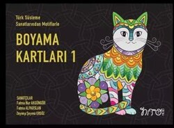 Türk Süsleme Sanatlarından Motiflerle Boyama Kartları 1 - Nito Kitap