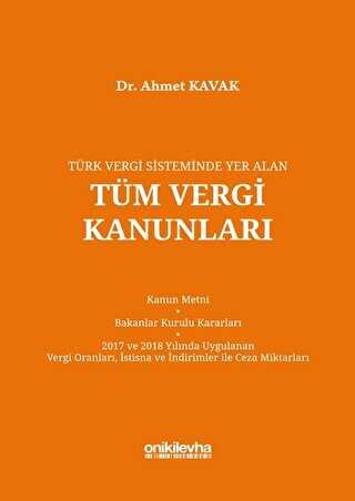 Türk Vergi Sisteminde Yer Alan Tüm Vergi Kanunları - On İki Levha Yayınları