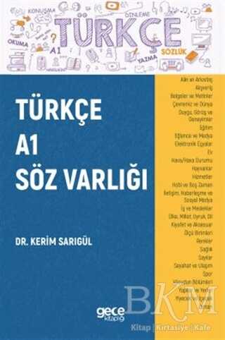 Türkçe A1 Söz Varlığı - Gece Kitaplığı